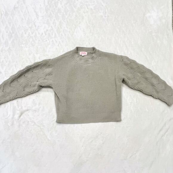 🧶 Poof Girl Textured Knit Sweater - Girls Medium - Picture 3 of 4